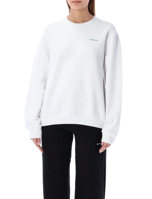 Off-White Arrow Graphic Printed Crewneck Sweatshirt