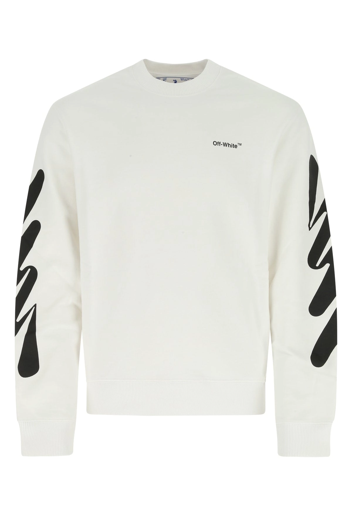Off-White Logo Printed Crewneck Sweatshirt