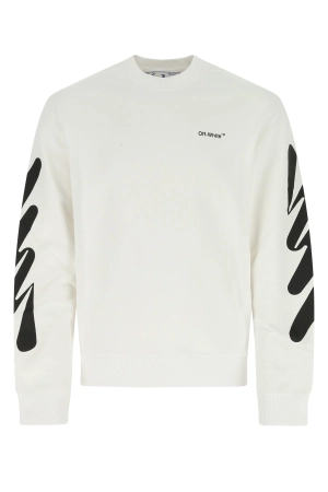 Off-White Logo Printed Crewneck Sweatshirt