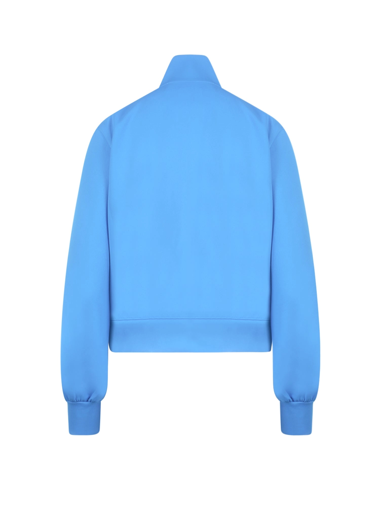 Off-White Zipped High Neck Sweatshirt