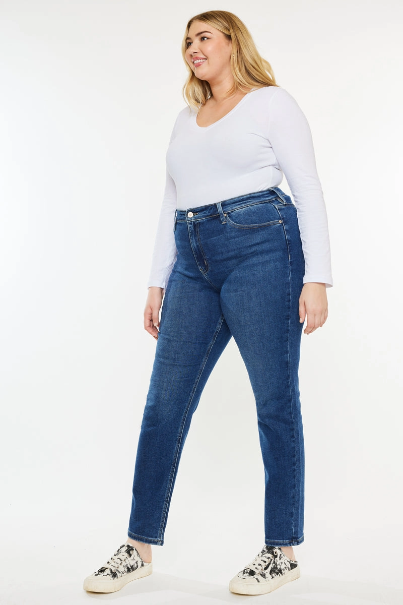 Peggy High Rise Cigarette Leg Jeans (Plus Size)