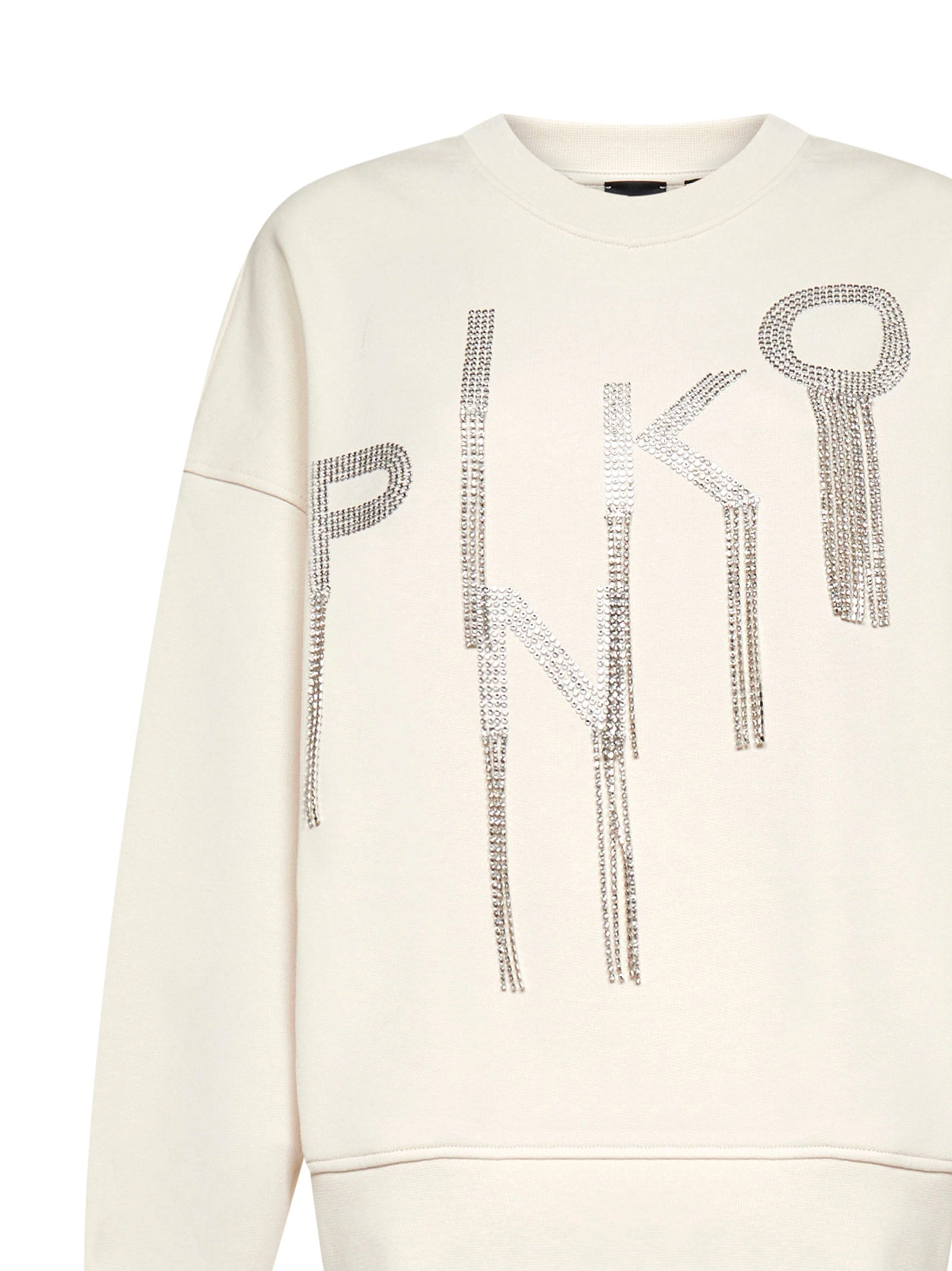 Pinko Embellished Crewneck Sweatshirt