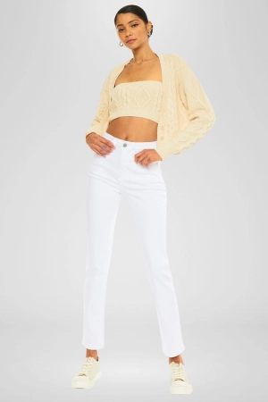 Piper Essentials High Rise Slim Straight Leg Jeans