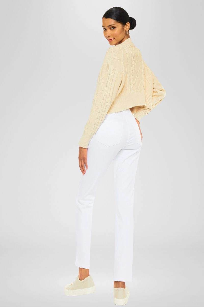 Piper Essentials High Rise Slim Straight Leg Jeans