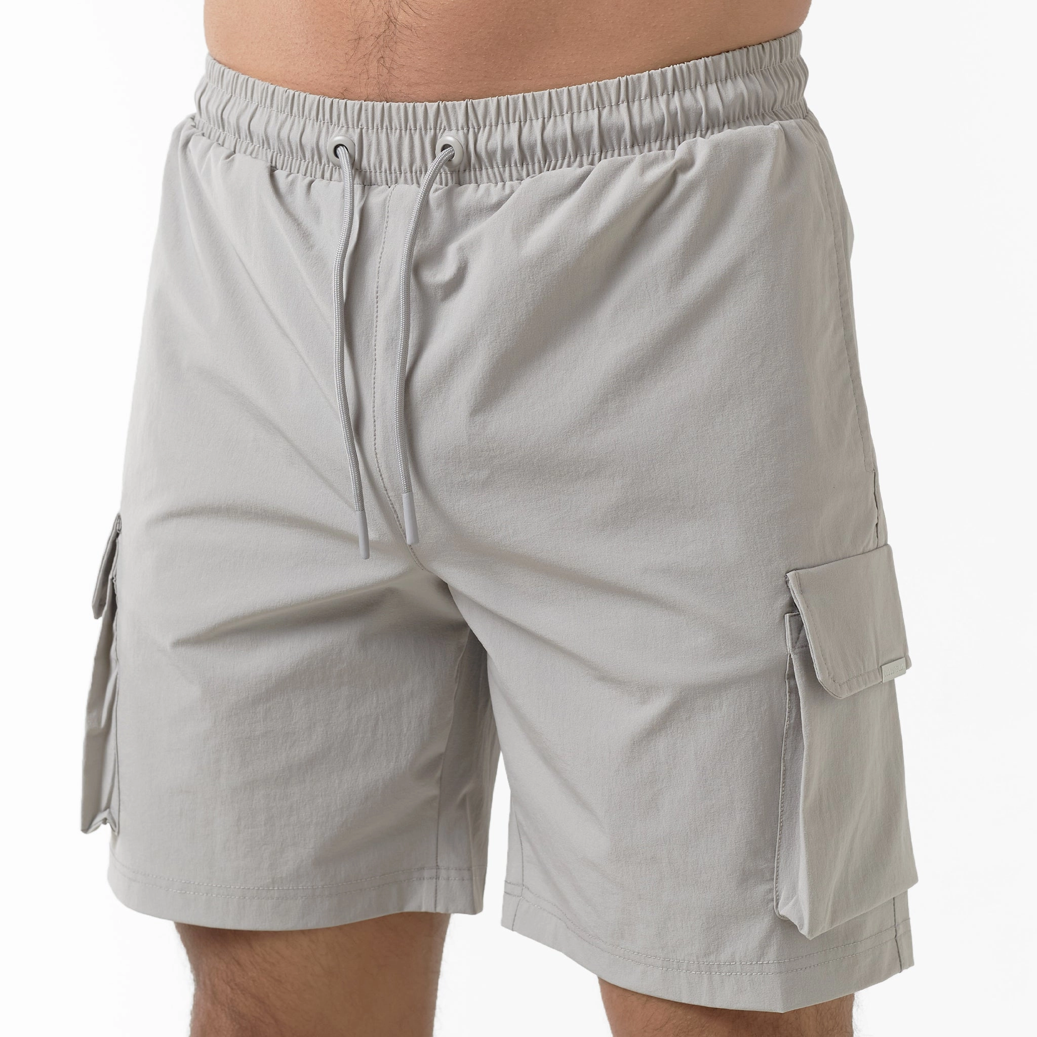 Premium Tech Cargo Short | Stone