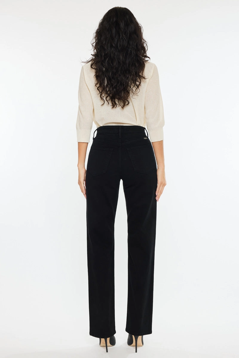 Princess High Rise True Straight Leg  Jeans