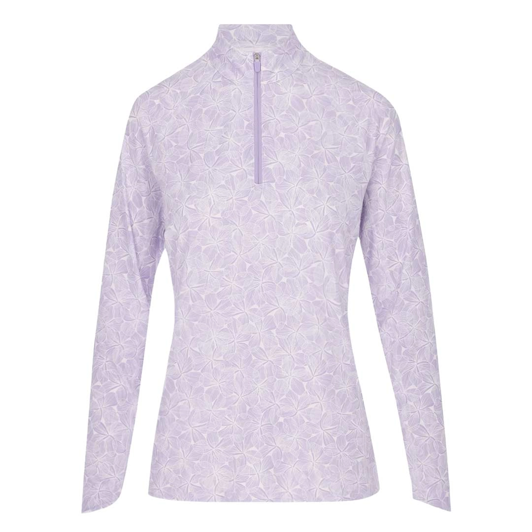 Puma - Women's You-V Plumeria 1/4 Zip Sweater (622788 02)