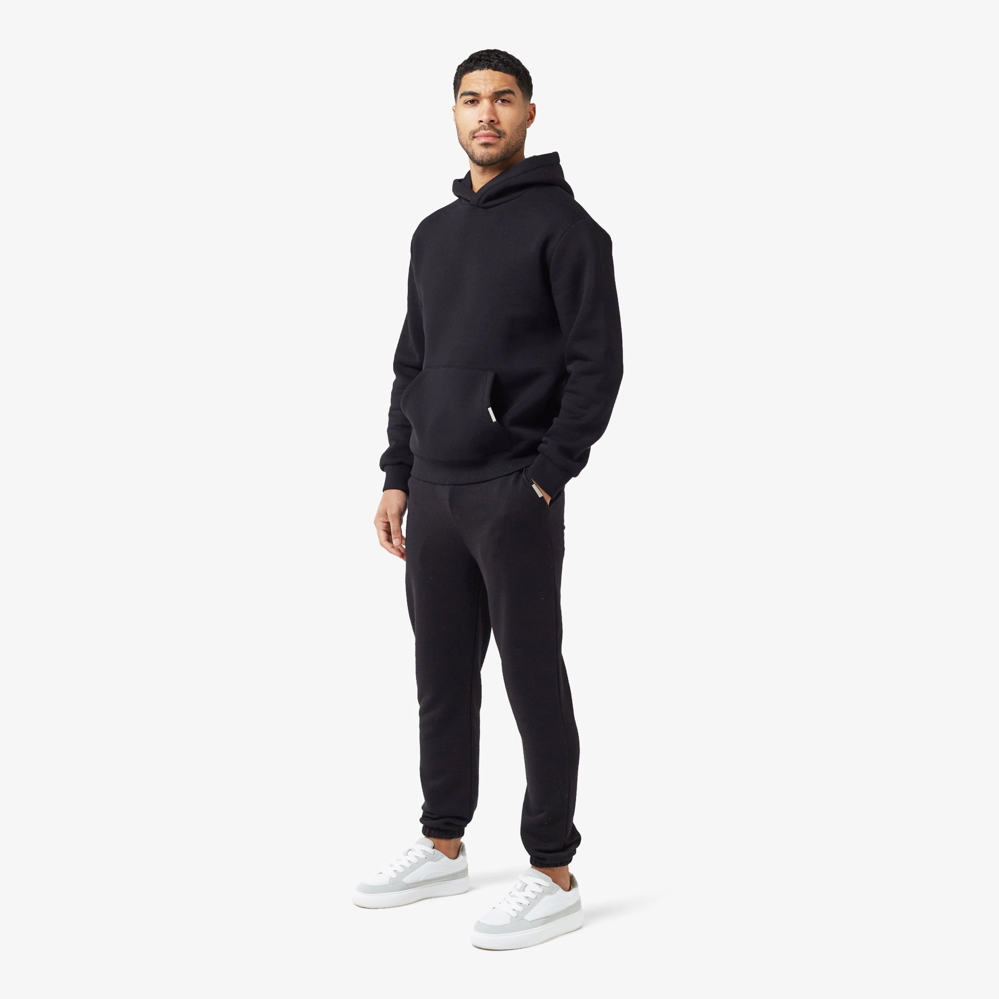 Relaxed Fit Hoodie | Black