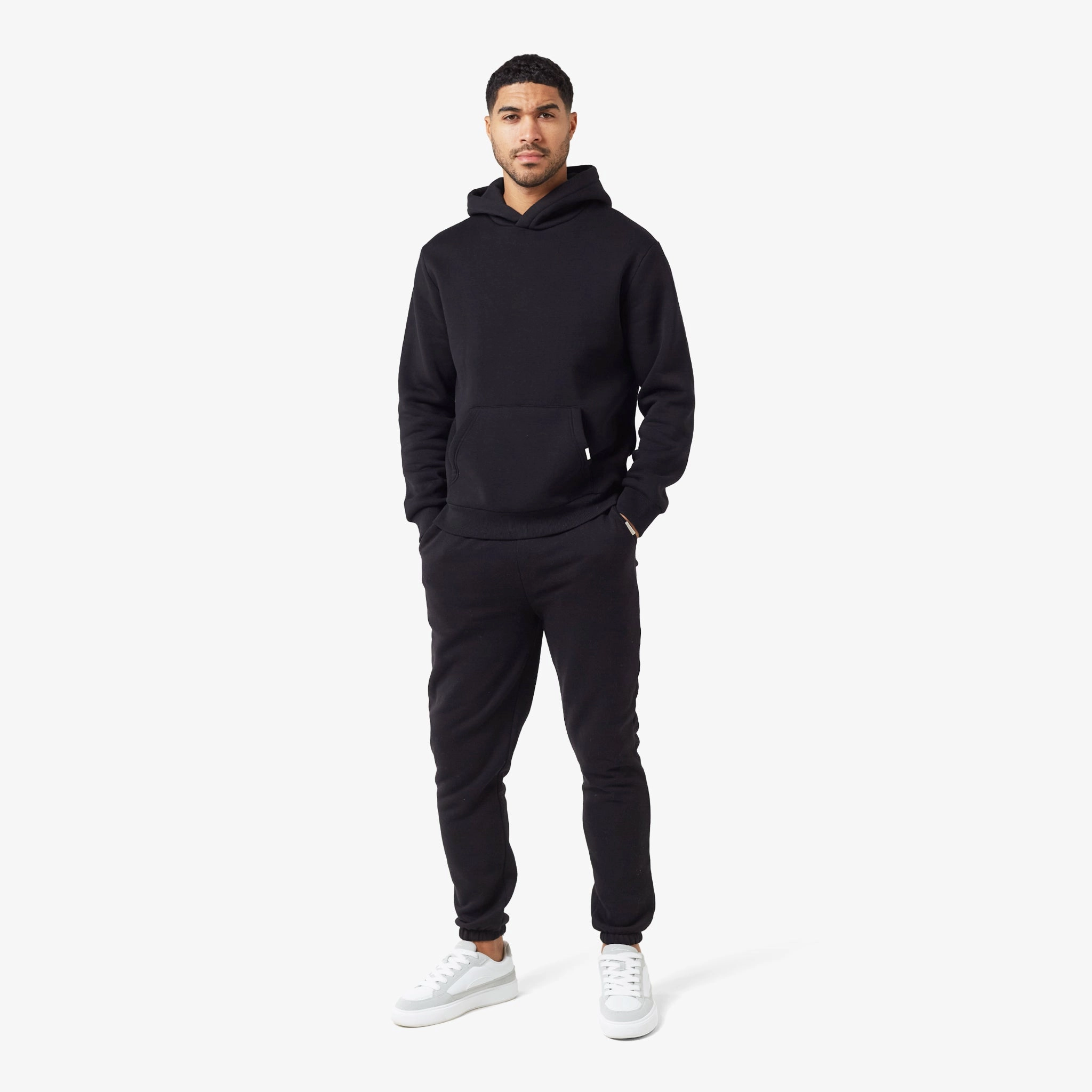 Relaxed Fit Hoodie | Black