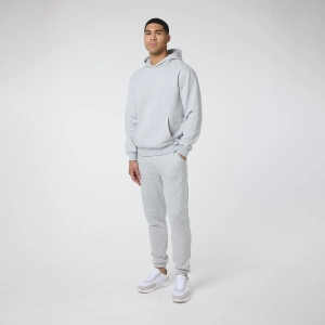 Relaxed Fit Tracksuit | Grey Marl