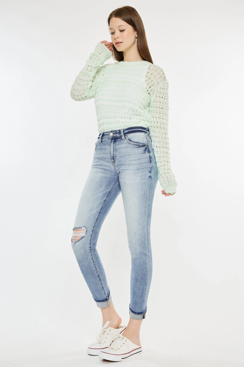 Remio High Rise Mom Jeans