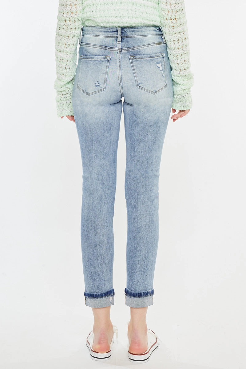 Remio High Rise Mom Jeans