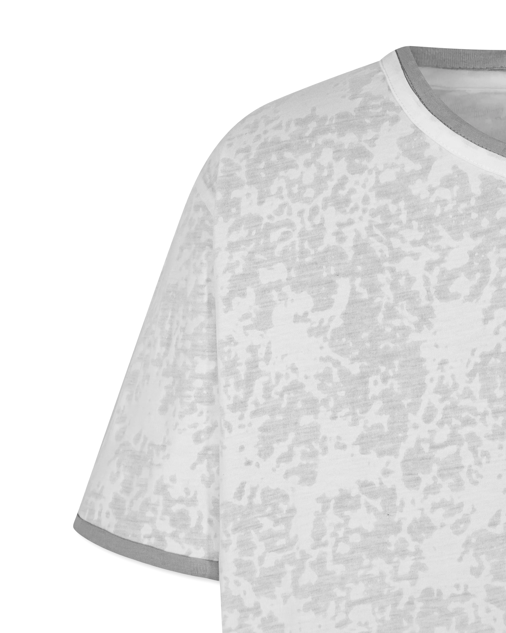 Reyes Reversible Burnout Crew Neck T-Shirt