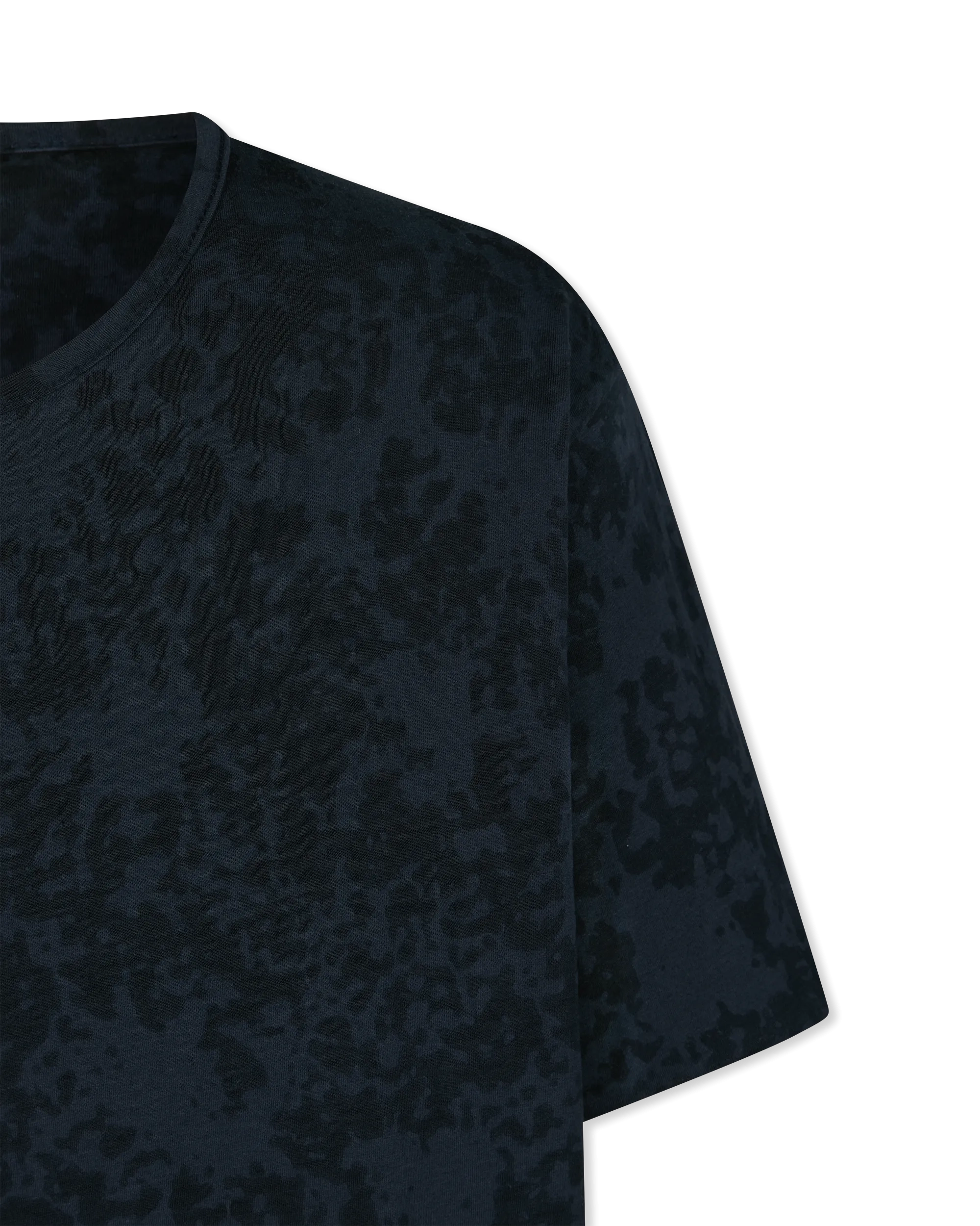 Reyes Reversible Burnout Crew Neck T-Shirt