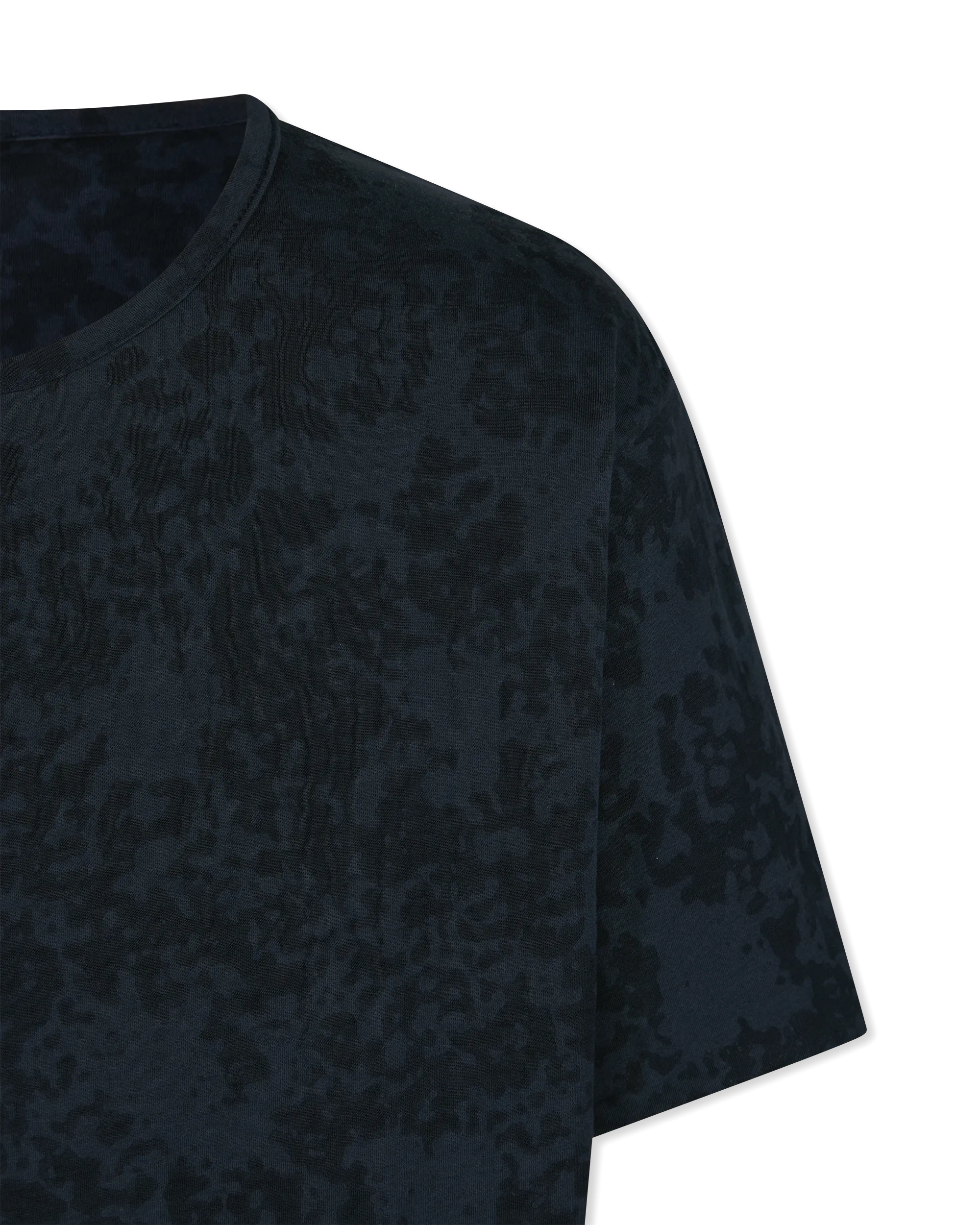 Reyes Reversible Burnout Crew Neck T-Shirt