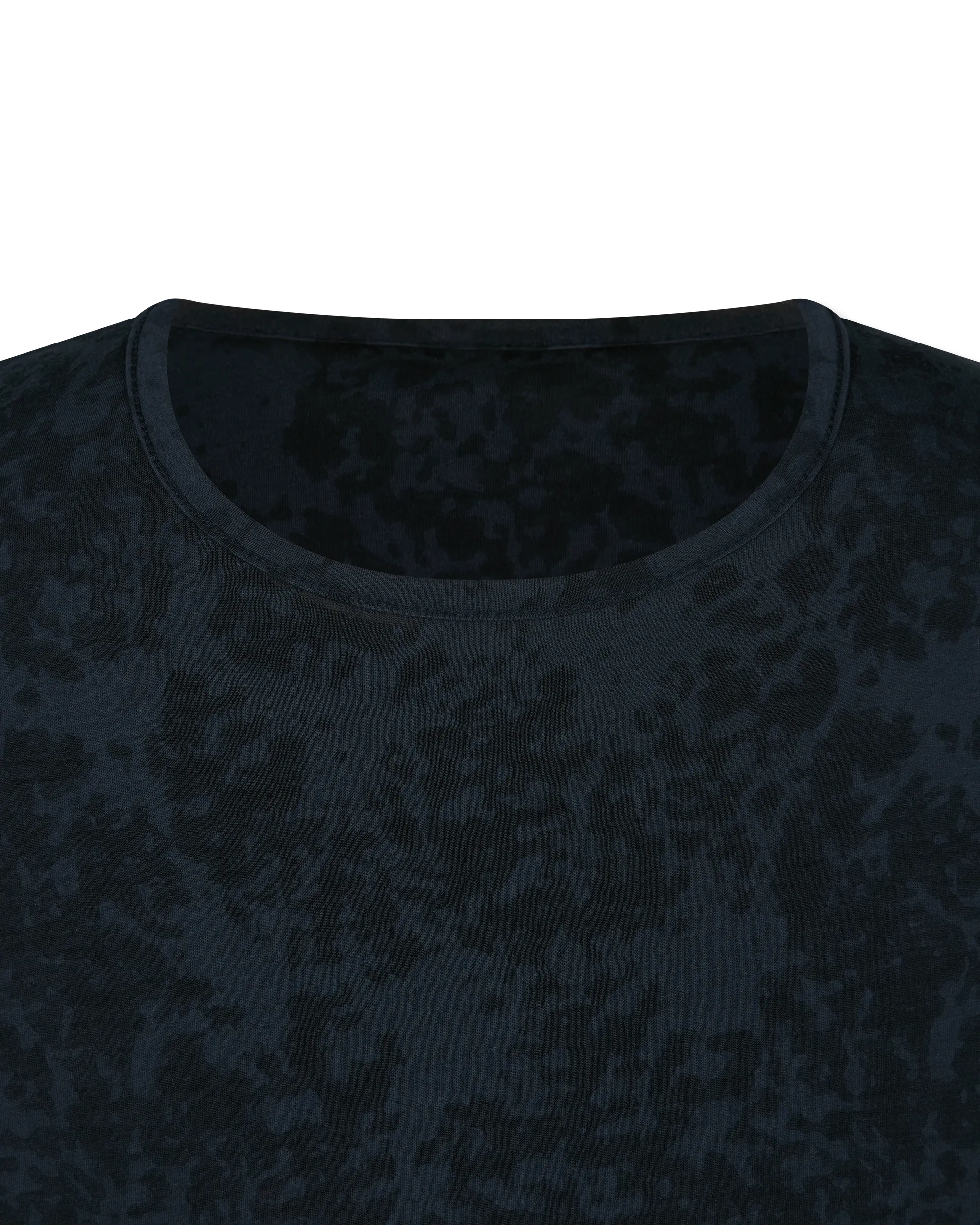 Reyes Reversible Burnout Crew Neck T-Shirt