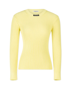 Ribbed Knit Long Sleeve Sweater
