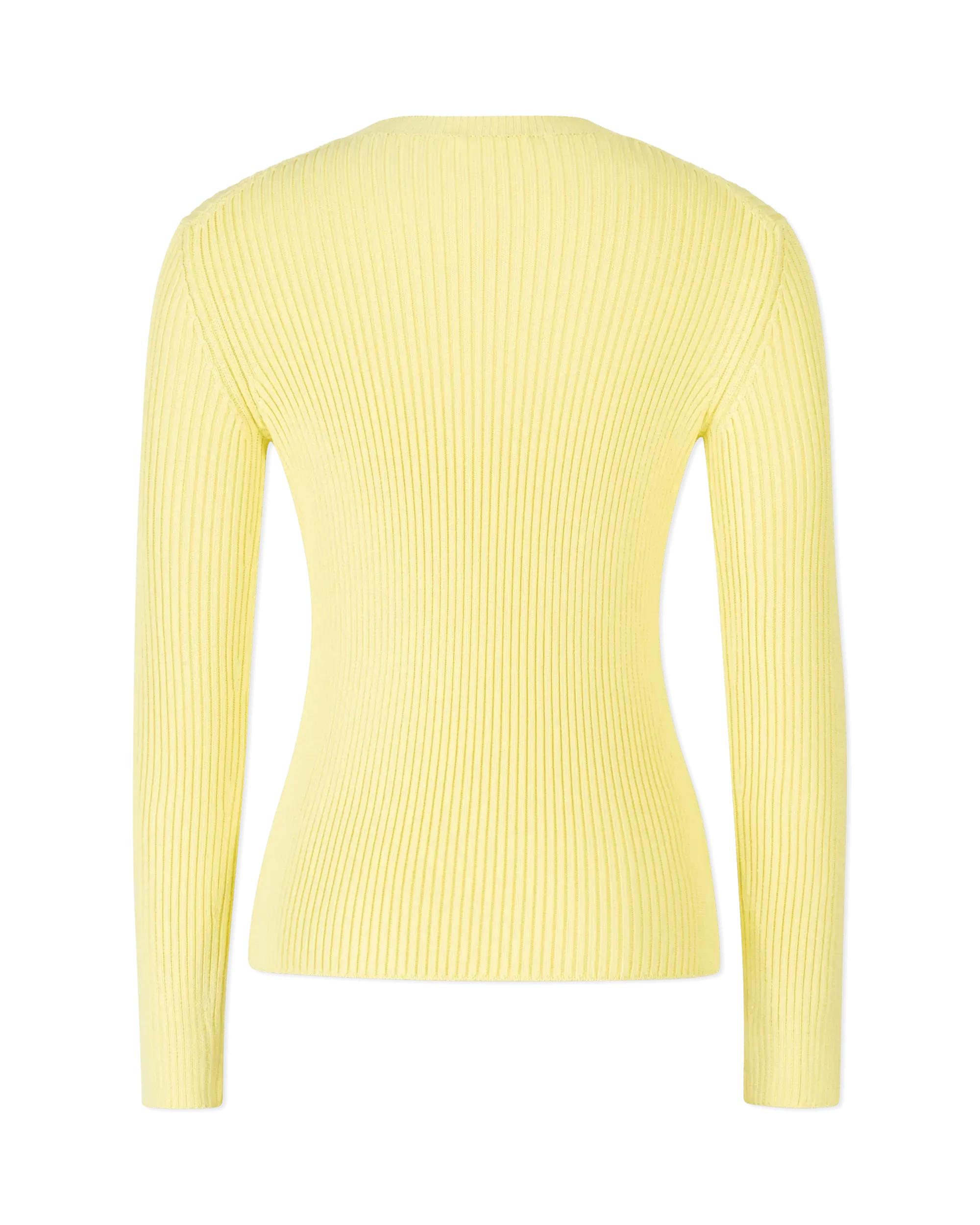 Ribbed Knit Long Sleeve Sweater