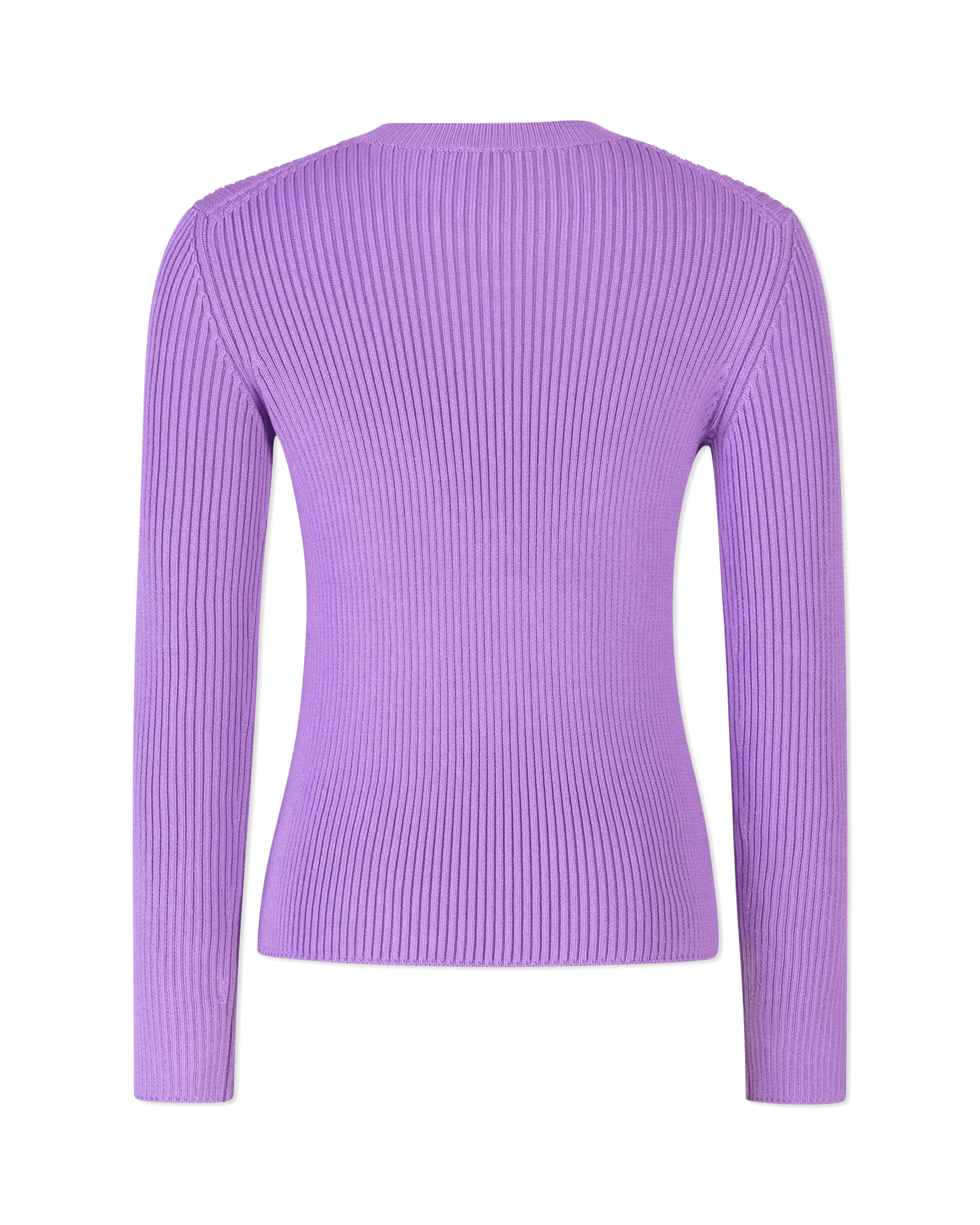 Ribbed Knit Long Sleeve Sweater