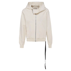 Rick Owens DRKSHDW Draped Neck Zipped Hoodie