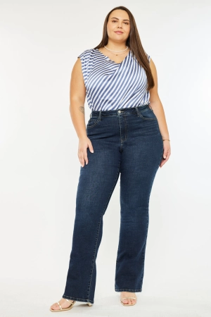 Rita Essentials High Rise Bootcut Jeans (Plus Size)
