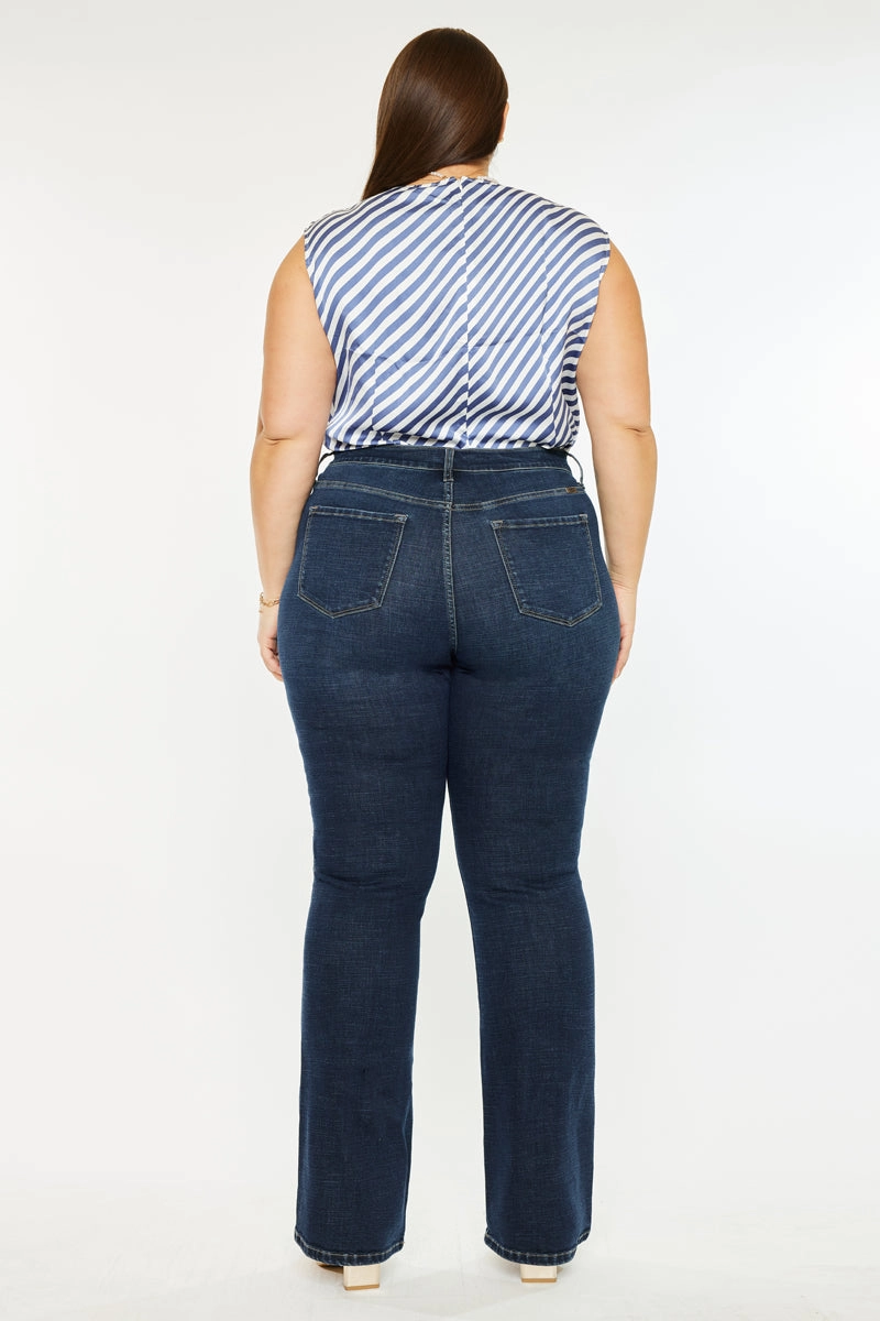 Rita Essentials High Rise Bootcut Jeans (Plus Size)