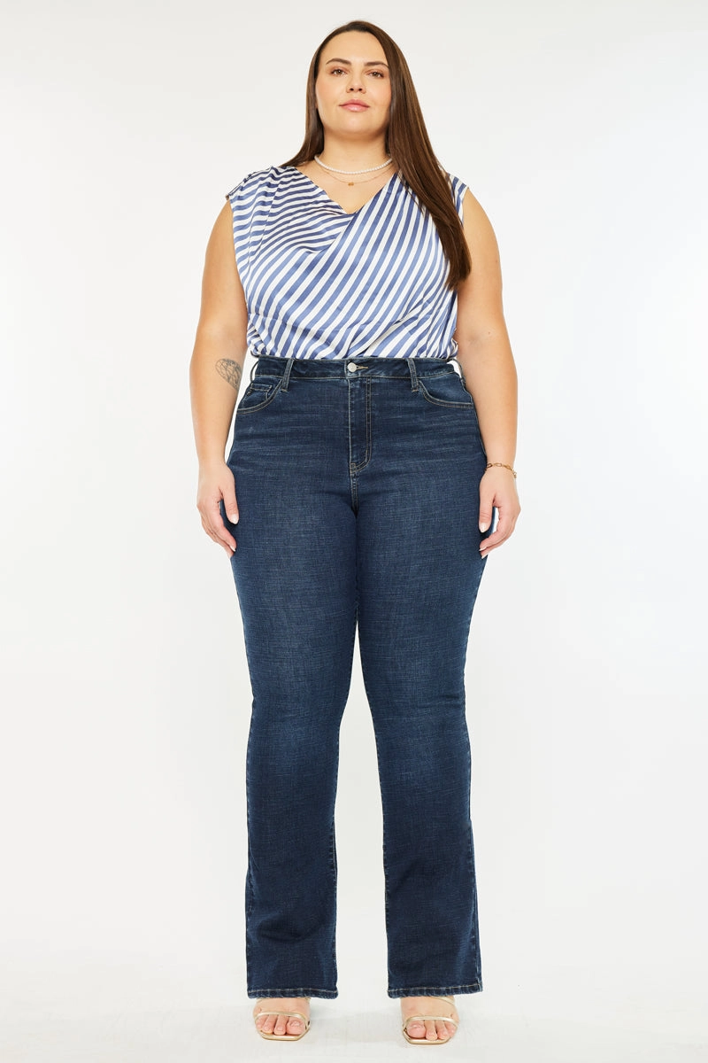 Rita Essentials High Rise Bootcut Jeans (Plus Size)