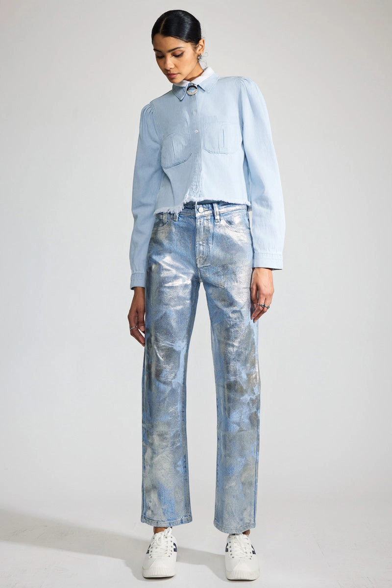 Roberta Premier High Rise Straight Jeans