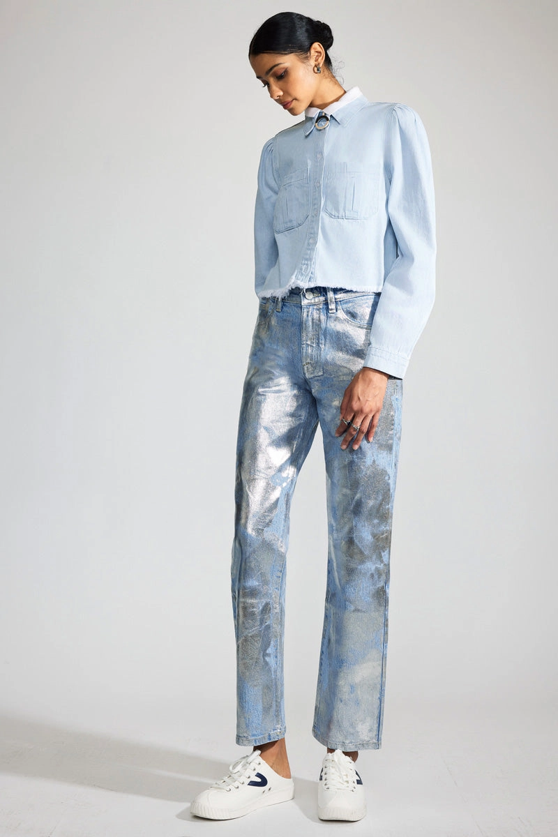 Roberta Premier High Rise Straight Jeans