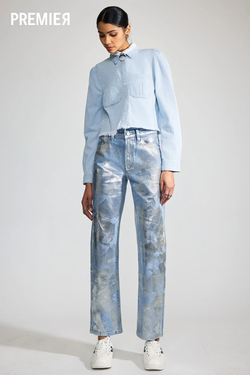 Roberta Premier High Rise Straight Jeans