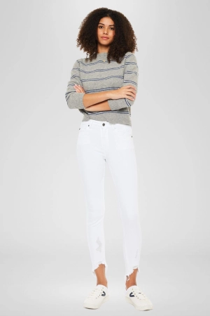 Sadie High Rise Ankle Skinny Jeans