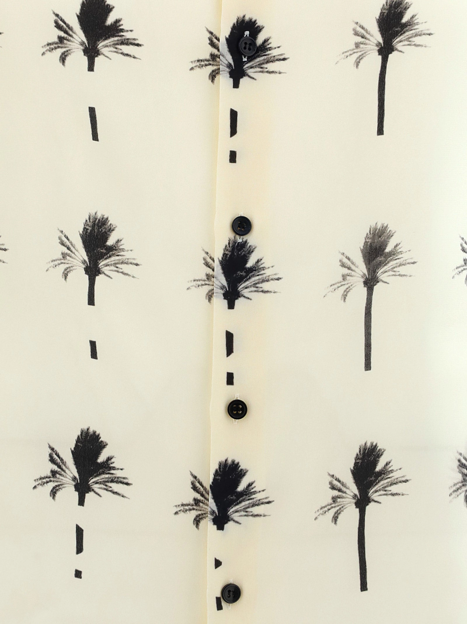 Saint Laurent All-Over Printed Short-Sleeved Shirt