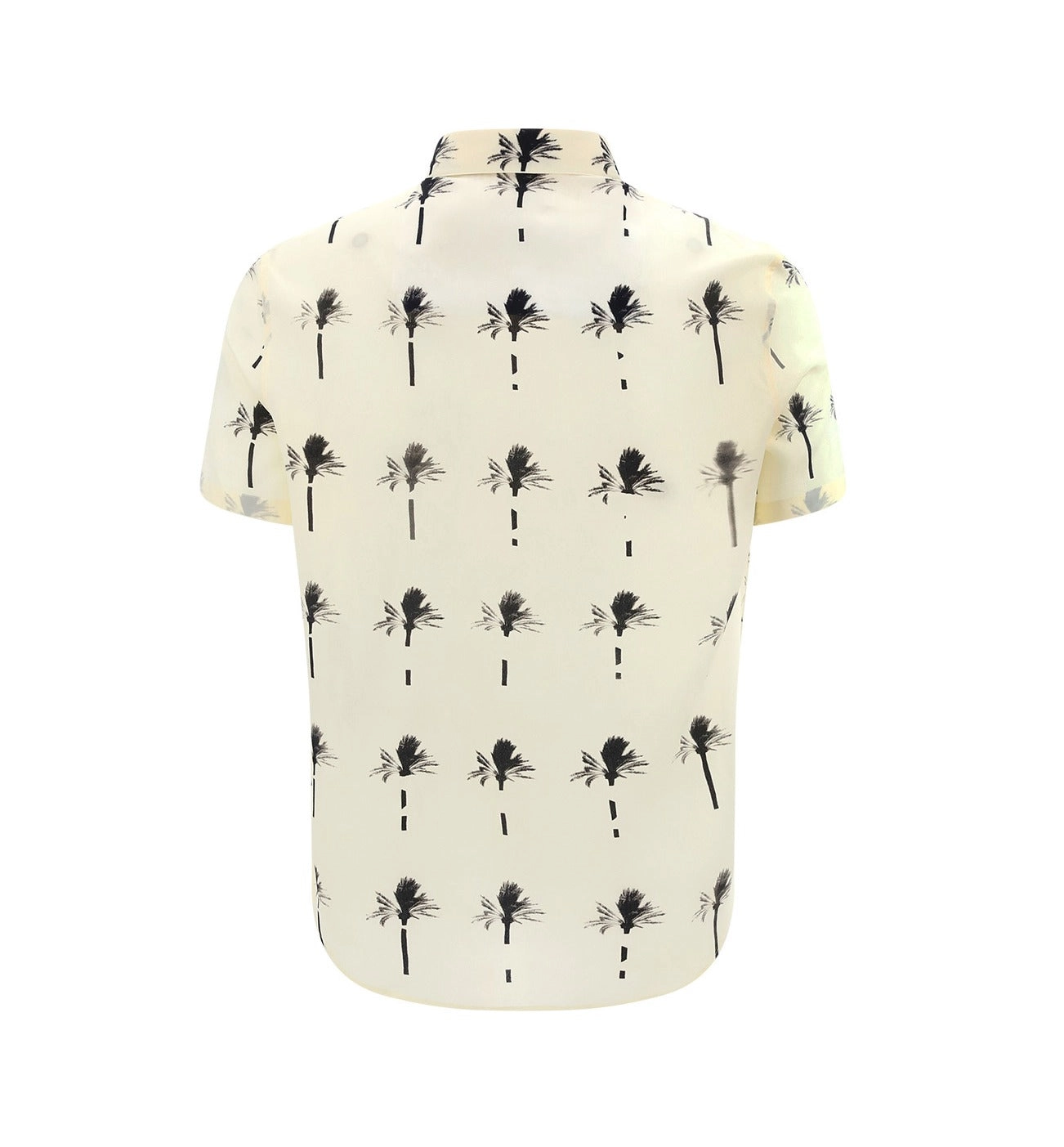 Saint Laurent All-Over Printed Short-Sleeved Shirt
