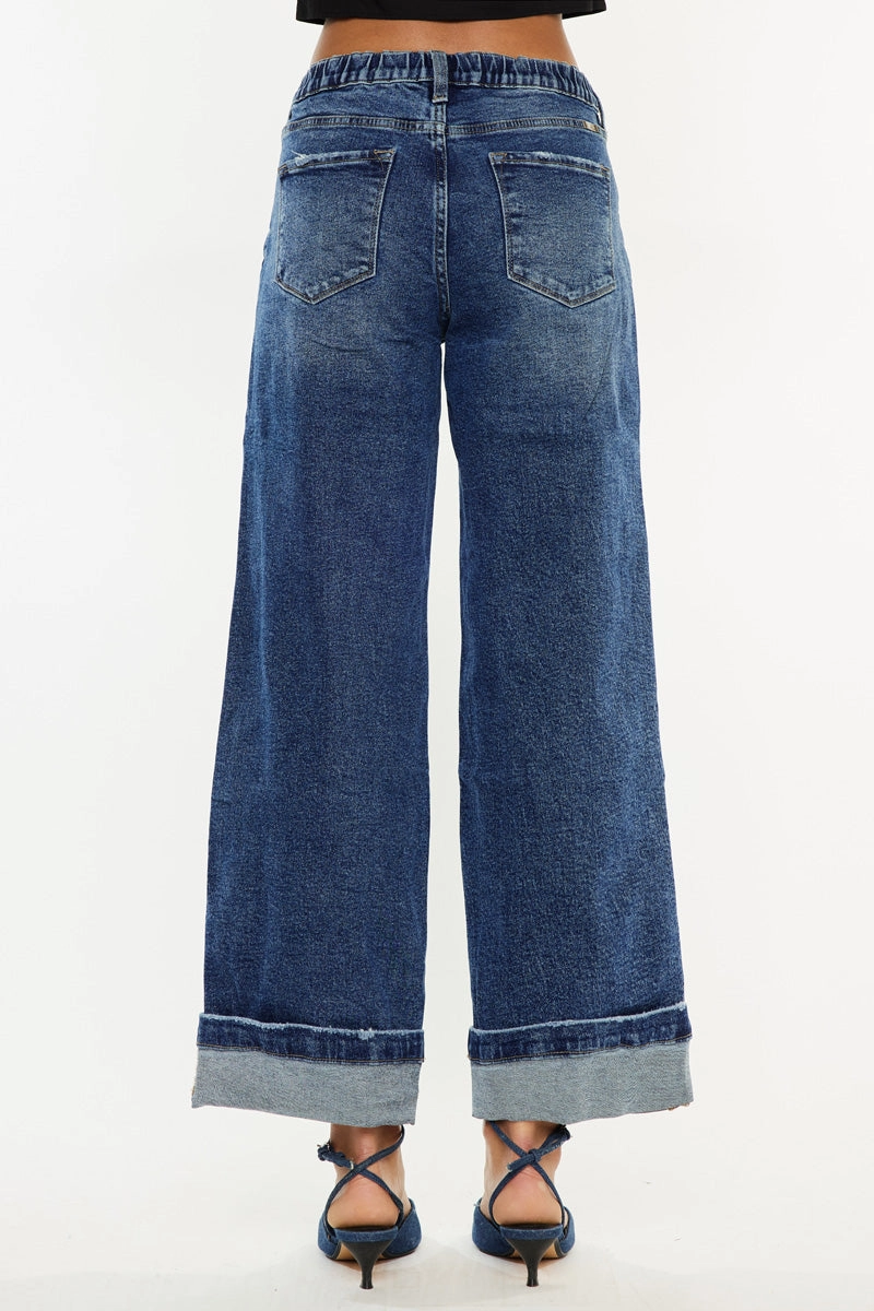 Sally High Rise Wide Leg Jeans