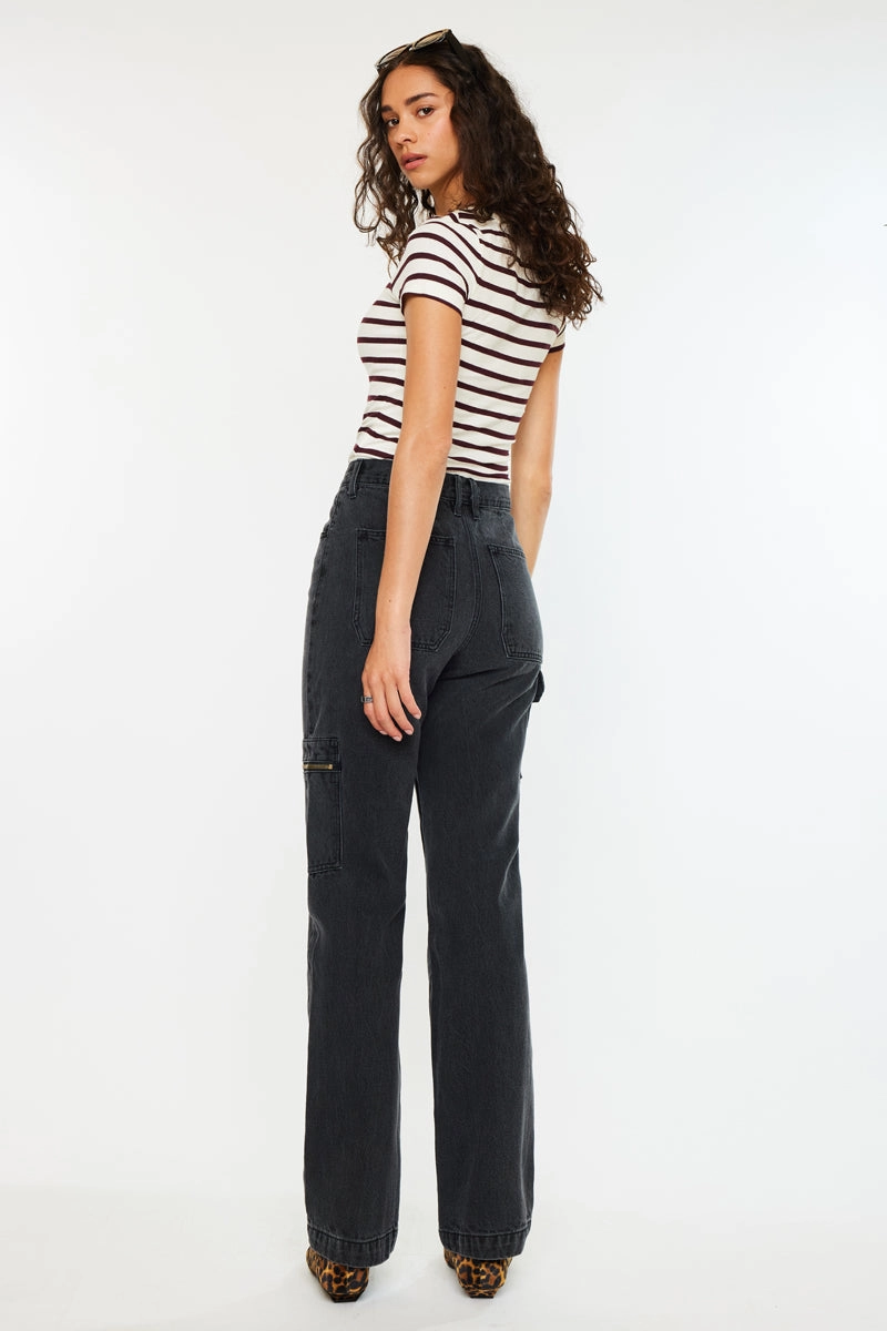 Semarea Ultra High Rise 90's Straight Leg Jeans