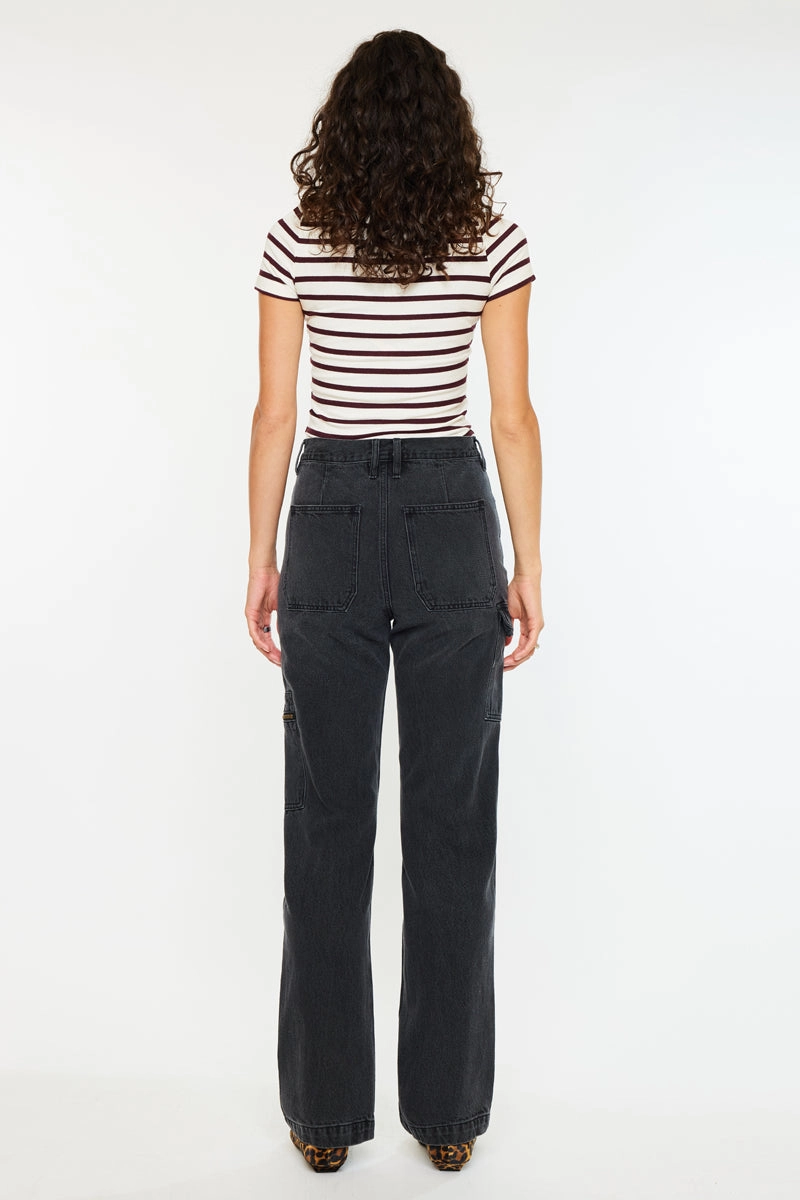 Semarea Ultra High Rise 90's Straight Leg Jeans