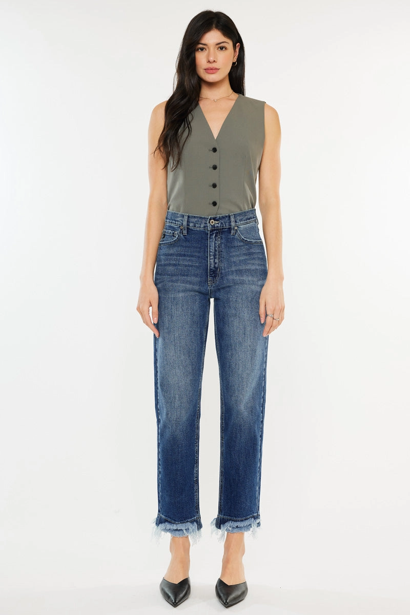 Shiza High Rise Mom Jean