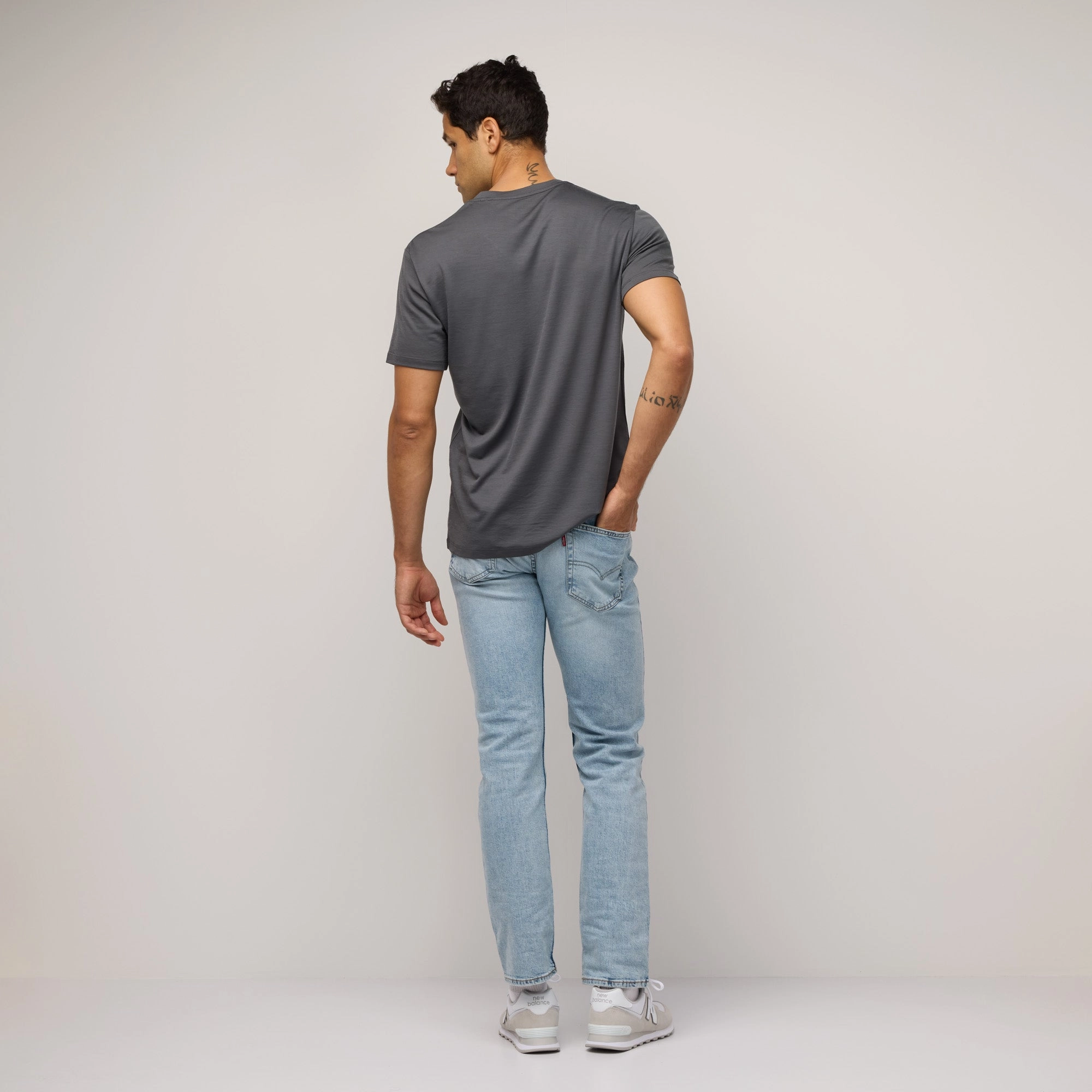 Signature Deep V-Neck Tee