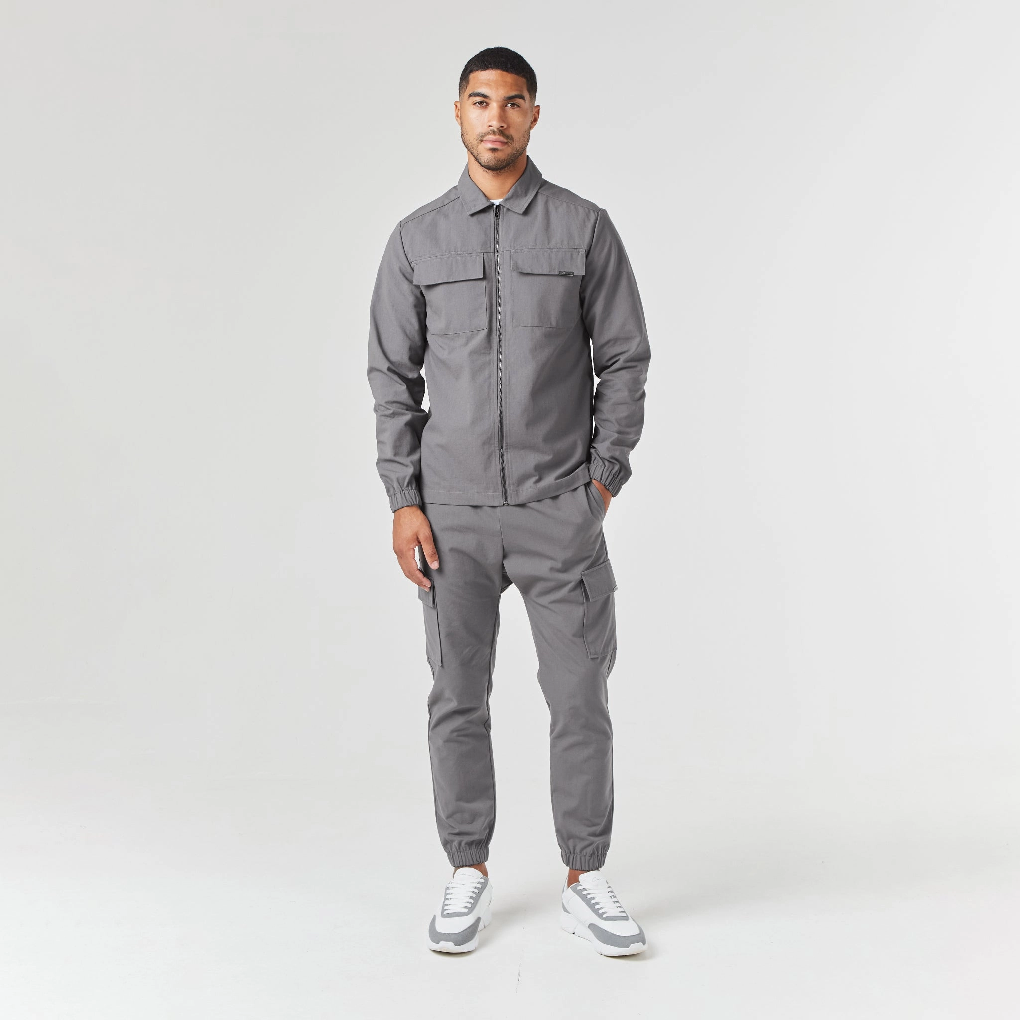 Smart Utility Overshirt | Charcoal