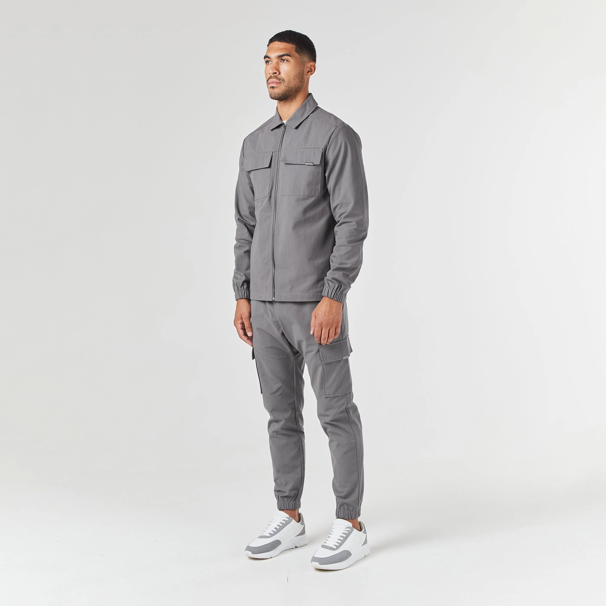 Smart Utility Overshirt | Charcoal