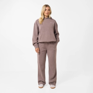 Soft Knit Tracksuit I Brown