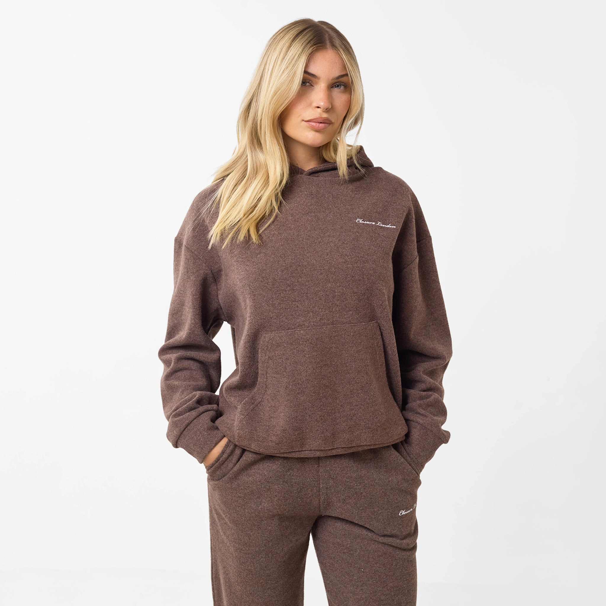 Soft Knit Tracksuit I Coffee