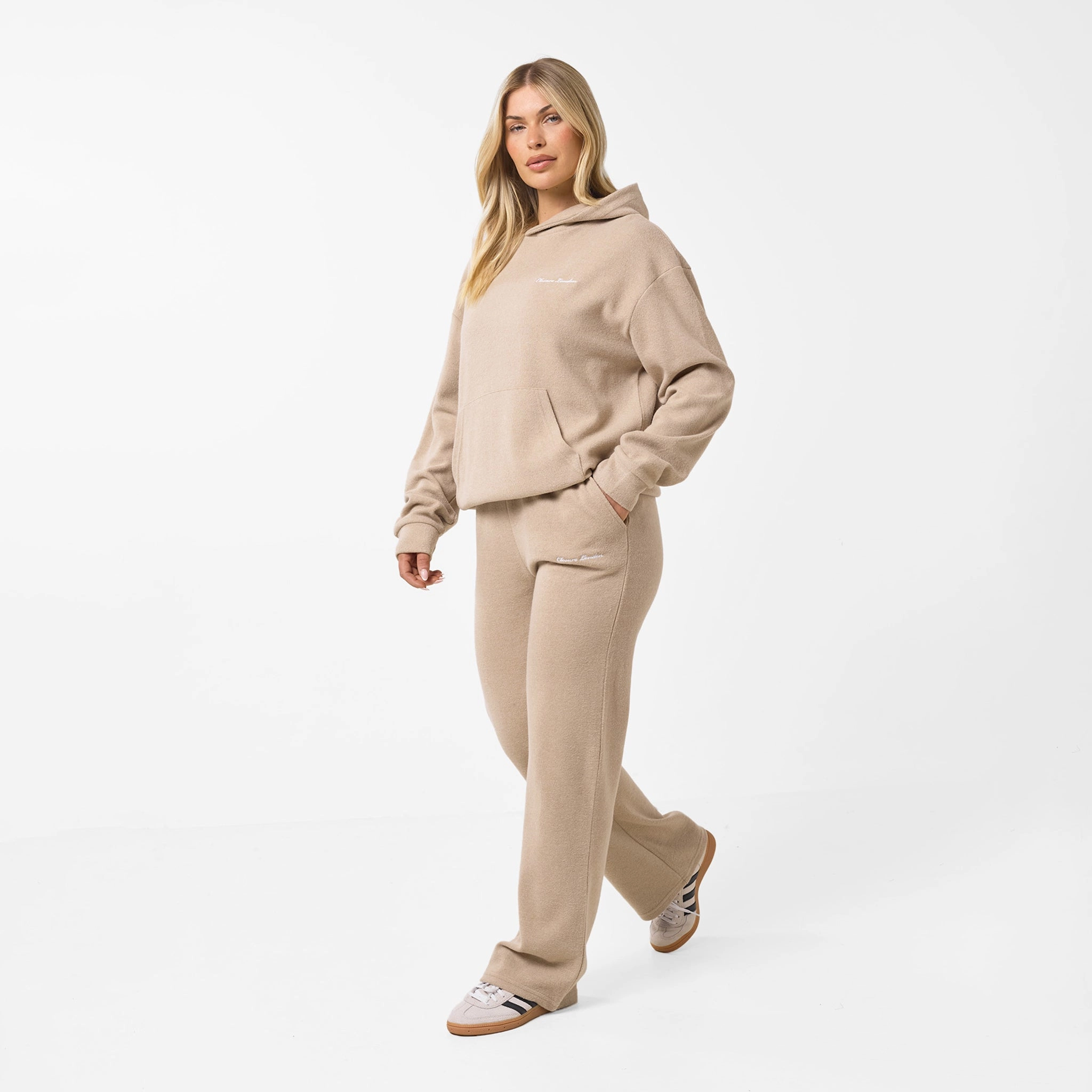 Soft Knit Tracksuit I Tan