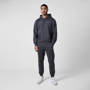 Stacked Varsity Tracksuit | Charcoal