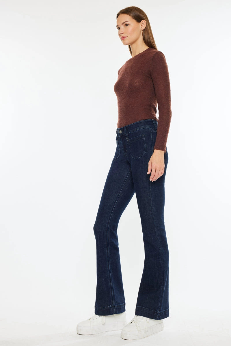 Star Mid Rise Bootcut Jeans