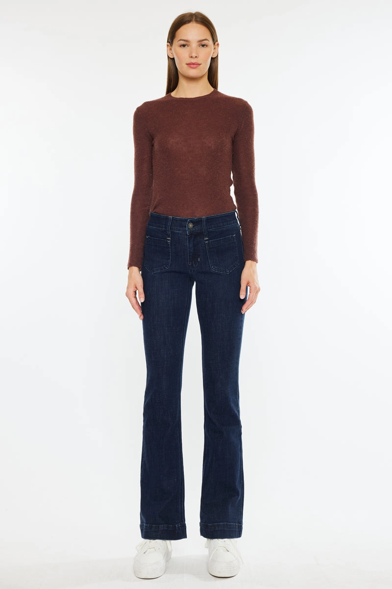 Star Mid Rise Bootcut Jeans