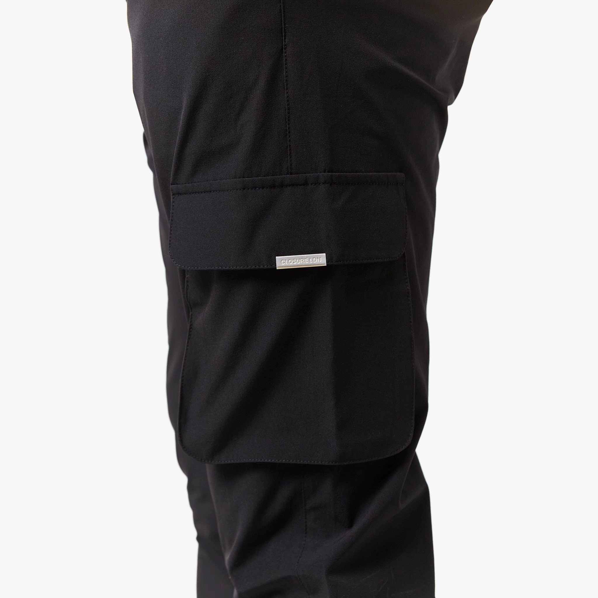 Stretch Tech Cargo Pant | Black