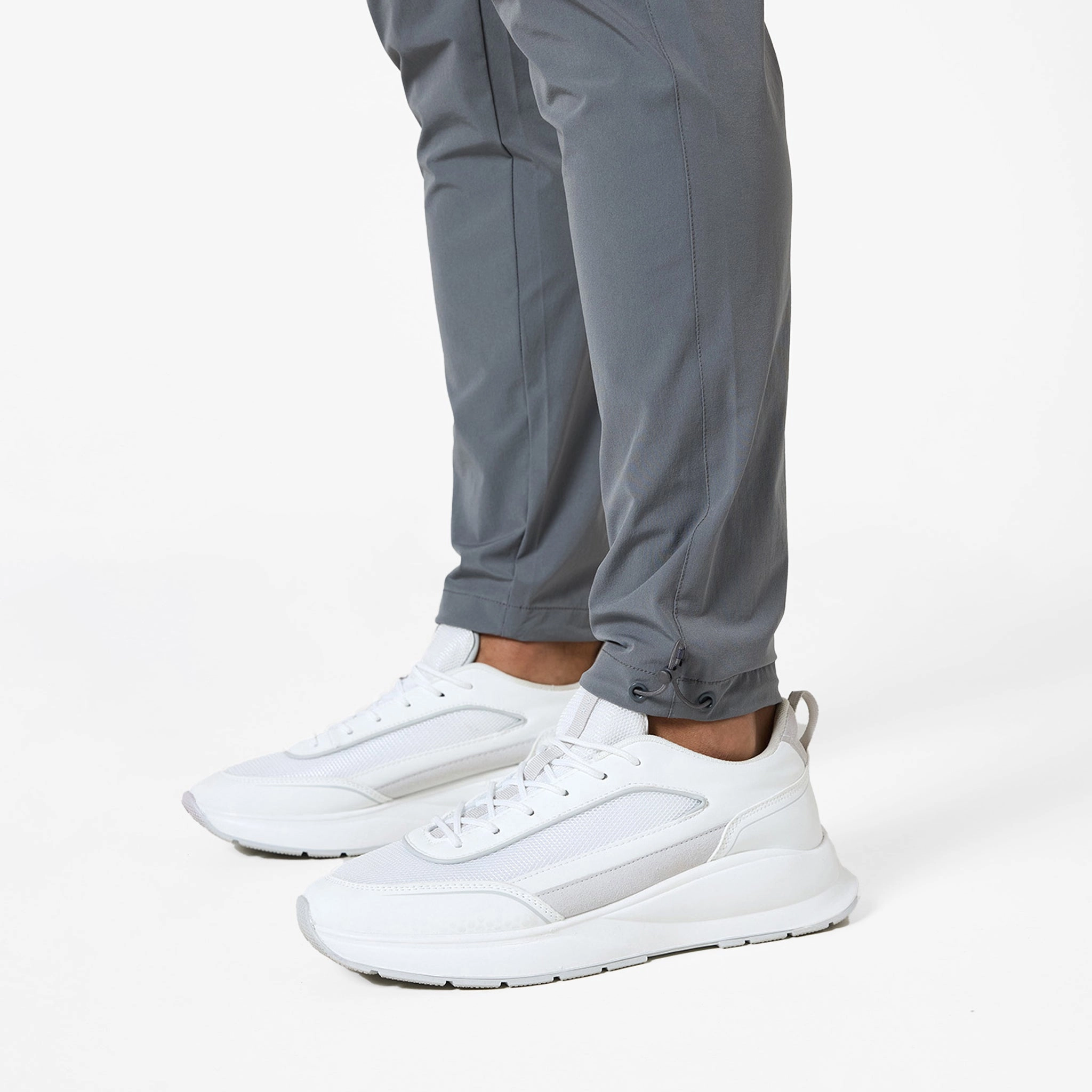 Stretch Tech Cargo Pant | Mid Grey