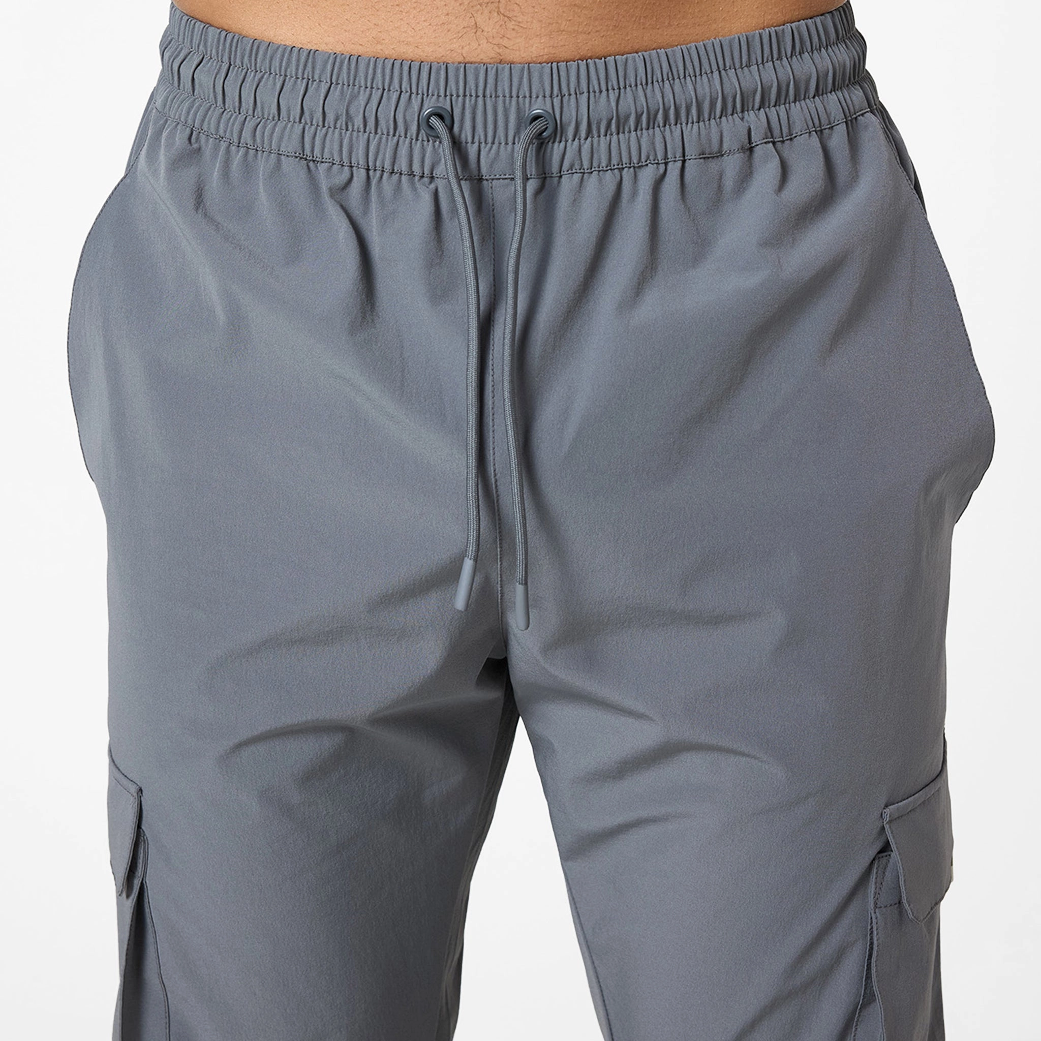Stretch Tech Cargo Pant | Mid Grey