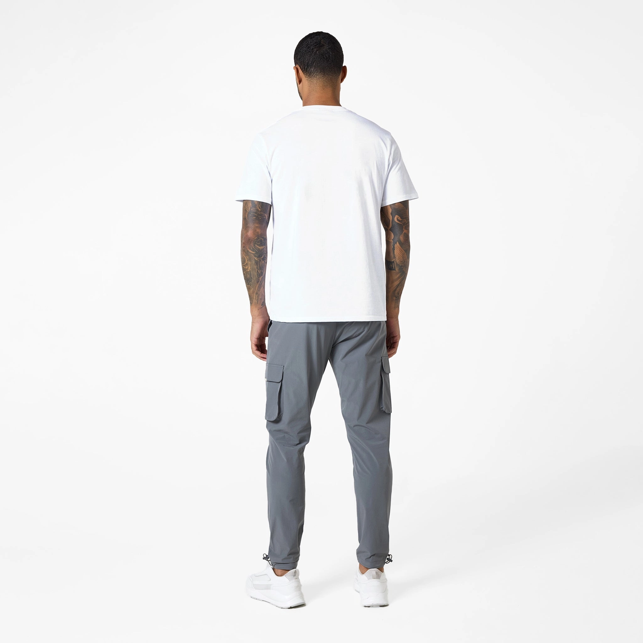 Stretch Tech Cargo Pant | Mid Grey